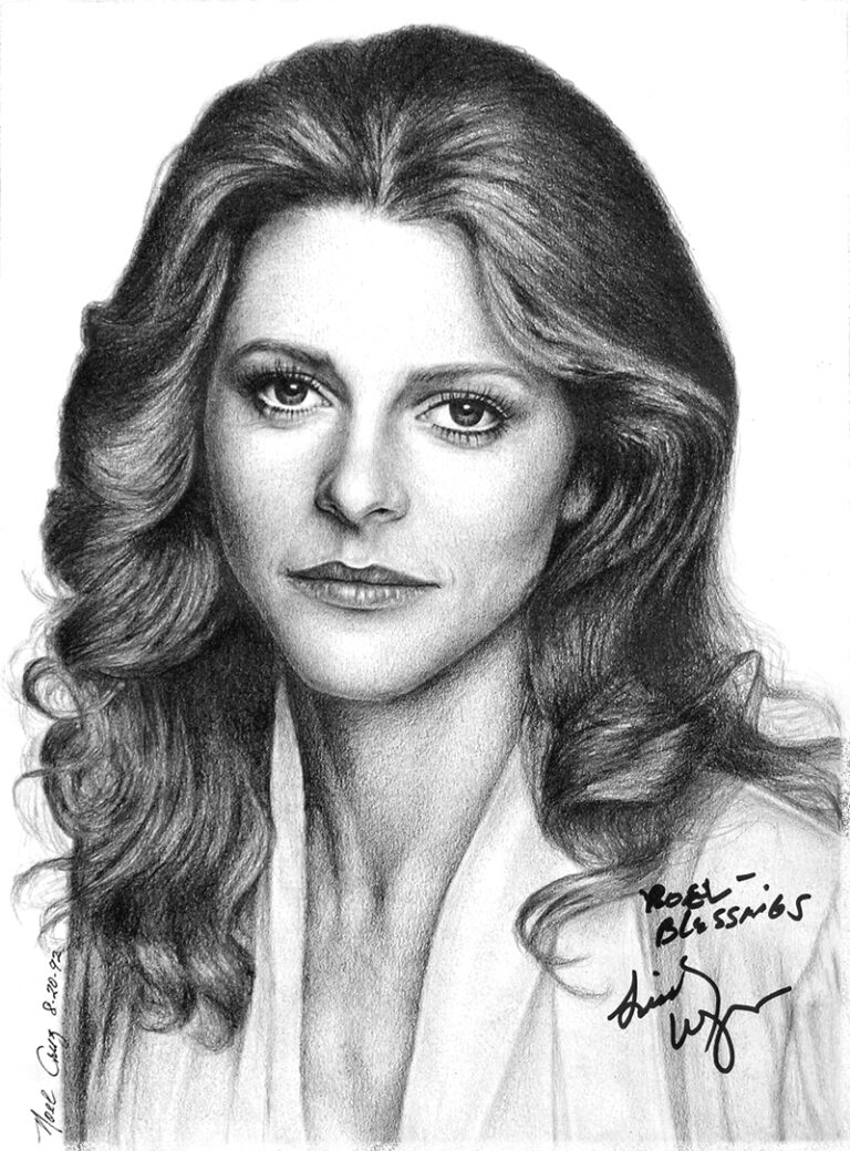 Drawing of Lindsay by Noel.